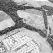 Elginhaugh: air photograph of linear cropmarks.