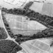 Elginhaugh: air photograph of linear cropmarks.