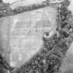 Elginhaugh: air photograph of linear cropmarks.