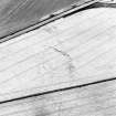 Chalkieside, oblique aerial view, taken from the NE, centred on the cropmarks of an enclosure.