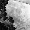 Carrington Barns, enclosure and cropmarks: oblique air photograph