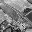 Monktonhall Golf Course, enclosure: oblique air photograph