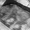 East Field, Inveresk: oblique air photograph of enclosure, cropmarks, cultivation remains and pit alignment.