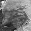 East Field, Inveresk: oblique air photograph of pit-alignments, homestead, enclosures, cropmarks and cultivation remains