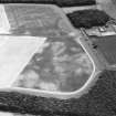 East Field, Inveresk, oblique aerial view, taken from the NW, centred on the cropmarks of a pair of parallel pit-alignments, an enclosure and cultivation remains. Cropmarks of a pit-alignment and pits are visible in the top 
half of the photograph.