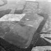 East Field, Inveresk: oblique air photograph of pit-alignments, homestead, enclosure and cultivation remains