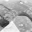 East Field, Inveresk and Castlesteads: oblique air photograph of pit-alignments, enclosure, cultivation remains and cropmarks