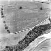 Newstead, Roman forts and temporary camps: RCAHMS air photograph showing western annexe (centred NT 567 343)