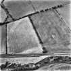 St Leonard's Hill, oblique aerial view, taken from the ENE, centred on the cropmarks of the SE corner of a Roman Temporary Camp.