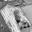 Foster Law, settlement: oblique air photograph of cropmarks.