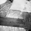 Nether Hailes, enclosure: oblique air photograph of cropmarks.
