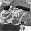 Waughton, settlements and cropmarks: oblique air photograph.
