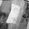 Oblique aerial view centred on the cropmarks of the settlement, taken from the ENE.