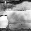 Oblique aerial view centred on the cropmarks of the possible settlement and roundhouses, taken from the N.