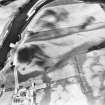 Whitmuirhaugh, Sprouston, cropmarks: oblique air photograph.