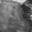Edrom, oblique aerial view taken from the NE, centred on the cropmarks of pit-alignments.
