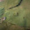 Oblique aerial view centred on the remains of the possible settlement, taken from the ENE.