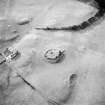 Oblique aerial view centred on the remains of the possible settlement, taken from the NE.