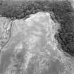 Linthill, fort and linear cropmarks: oblique air photograph of cropmarks.
