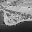 Aerial view of Leffnoll Point railway yard, taken from the S.