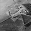 Oblique aerial view centred on the remains of the fort and tank firing platform, taken from the SE.