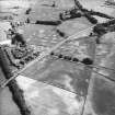 Holywood and Kilncroft, oblique aerial view, taken from the NW, centred on the southern cursus monument and surrounding cropmarks.