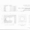 Photographic copy of a drawing showing elevation, plan, and sections of the 'Hudson' Air Raid Shelter from a 'promotional' leaflet, produced by Hudson's of Sheeford Boiler Works, filed in NMRS MS/744/188