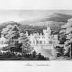 Tullichewan Castle
Photographic copy of lithographic view
Entitled: 'Tillicheun, Dunbartonshire'
