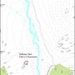 Plan of the archaeological landscape along the Allt a Chaorainn, Glen Banchor