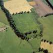 Oblique aerial view of Roman fortlet at Milton.