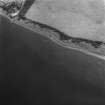Oblique aerial view of structures in Loch Eye.
