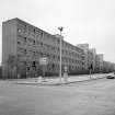 Glasgow. View from NW showing St Vincent Terrace, and Anderston Cross Housing Scheme CDA.