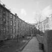 Glasgow, Nithsdale Street & Nithsdale Drive.
View from East of rear of Salisbury Quadrant.