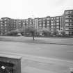 Glasgow, Great Wetern Road, Kelvin Court. General view from NW.