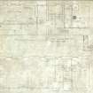 Hand-drawn floor plan, 4-5 West Park Place, Edinburgh