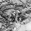 Oblique aerial view of the Nobel's explosive works, taken from the ENE.