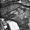 Edinburgh, Inglis Green Road, Grays Mill, Cemetery and Allotment Gardens.
General aerial view.