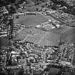 Edinburgh, Mount Vernon Cemetery.
Oblique aerial view from South-West.