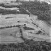 Oblique aerial view showing Ravelston and Murrayfield golf courses.