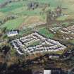 General oblique aerial view centred on the Museum of Scottish Country Life, with the farmsteading and housing adjacent, taken from the S.