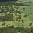 Oblique aerial view of Colstoun House and garden.