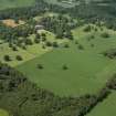 Oblique aerial view of Colstoun House and garden.