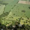 Oblique aerial view of Colstoun House and garden.