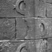 Detail of buckle-quoins.