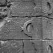 Detail of buckle-quoins.