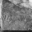 Barnakill rock carvings, detail (flash)