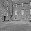 Kellie Castle Excavations
Black and white prints
Frame 0 - Area to south of central range, before excavation. From south.
