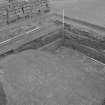 Falkland Palace Excavations
Frame 19 - Trench 3: east facing section - from east
