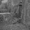 Falkland Palace Excavations
Frame 4 - Pre-excavation shot of site of Trench 1 - from north-east
