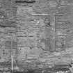 Falkland Palace Excavations
Frame 26 - Recess (F003) in the inner face of the west wall of the east range - from east
